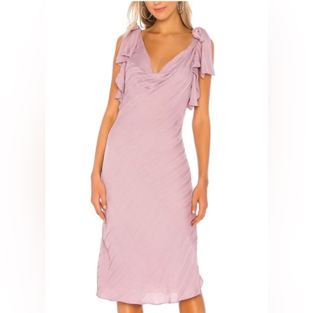 Tularosa One Shoulder Lavender Dress